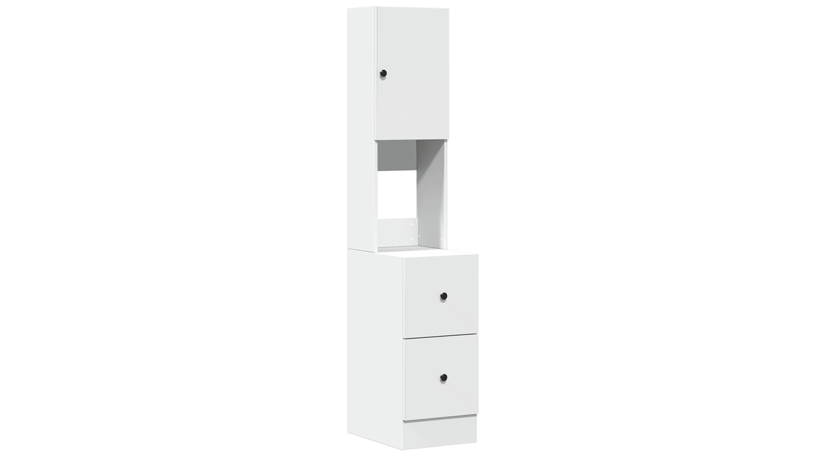 vidaXL White Engineered Wood 35 x 50 x 180cm Kitchen Cabinet