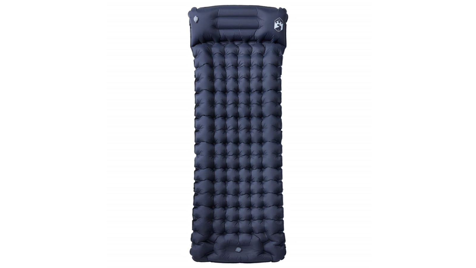vidaXL Self Inflating Camping Mattress with Pillow - Grey