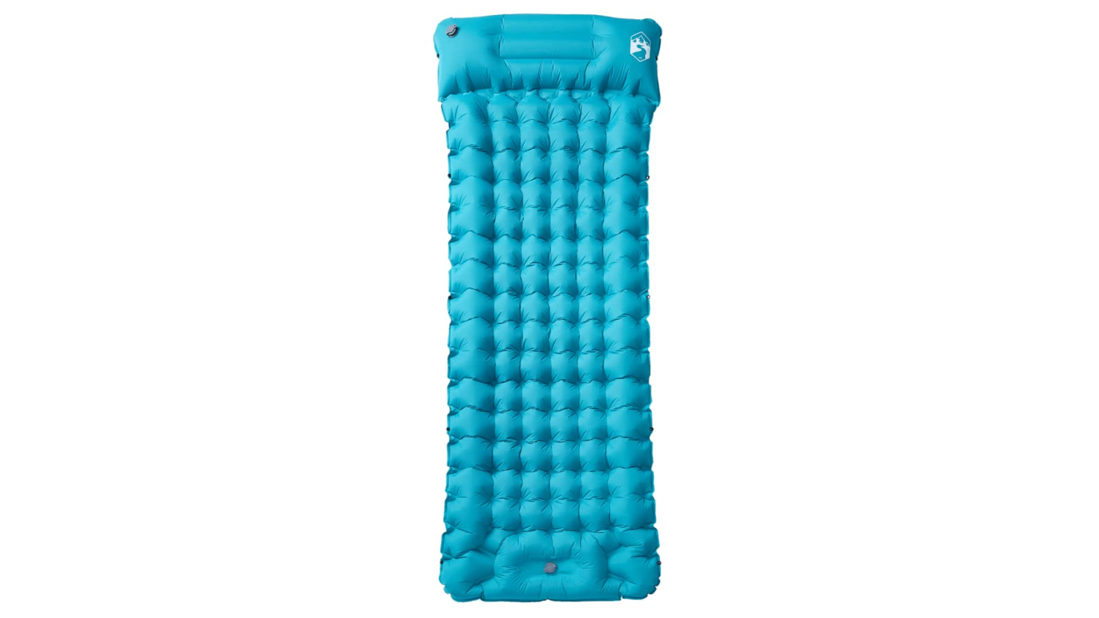 vidaXL Self Inflating Camping Mattress with Pillow - Blue