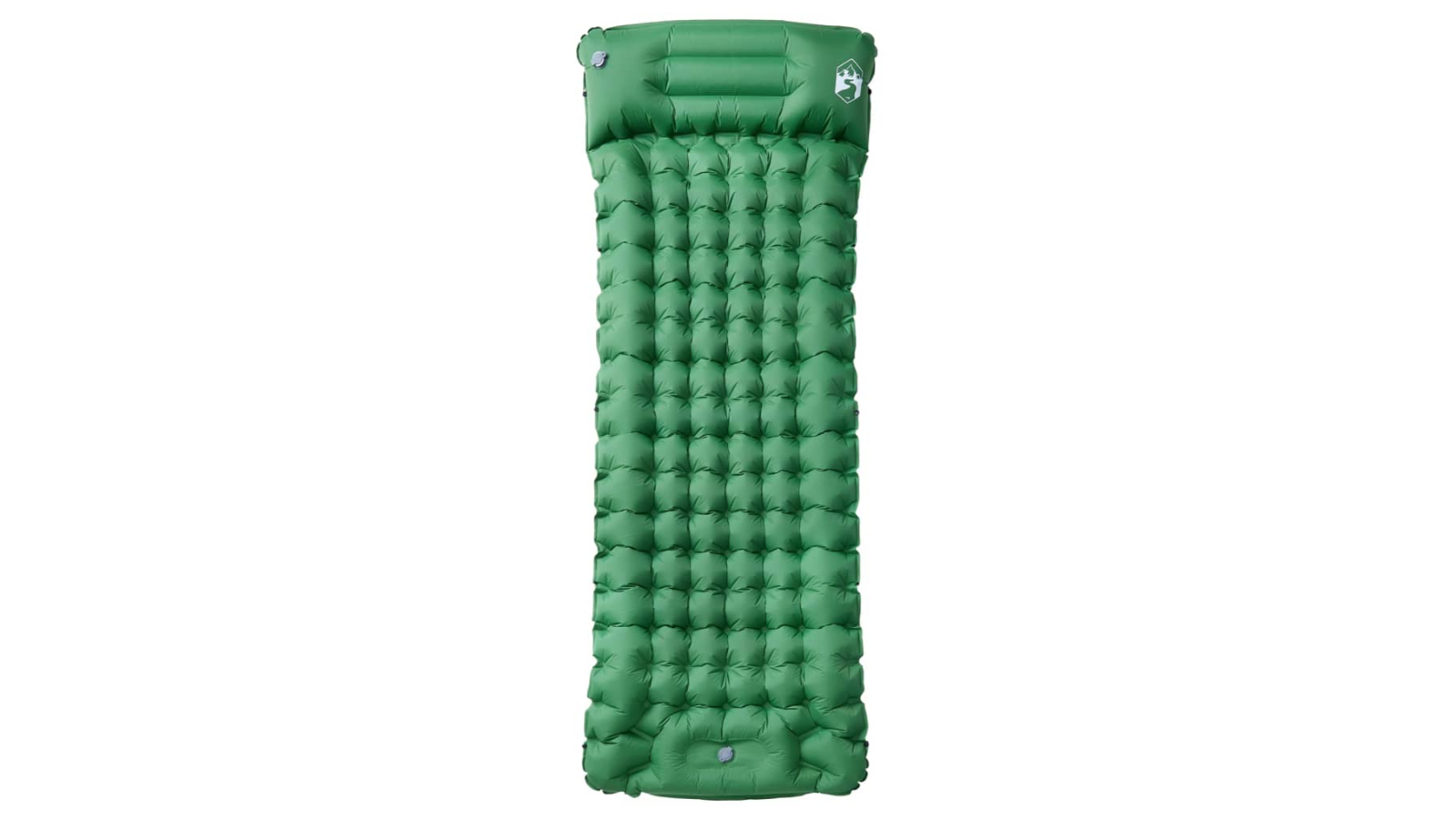 vidaXL Self Inflating Camping Mattress with Pillow - Green