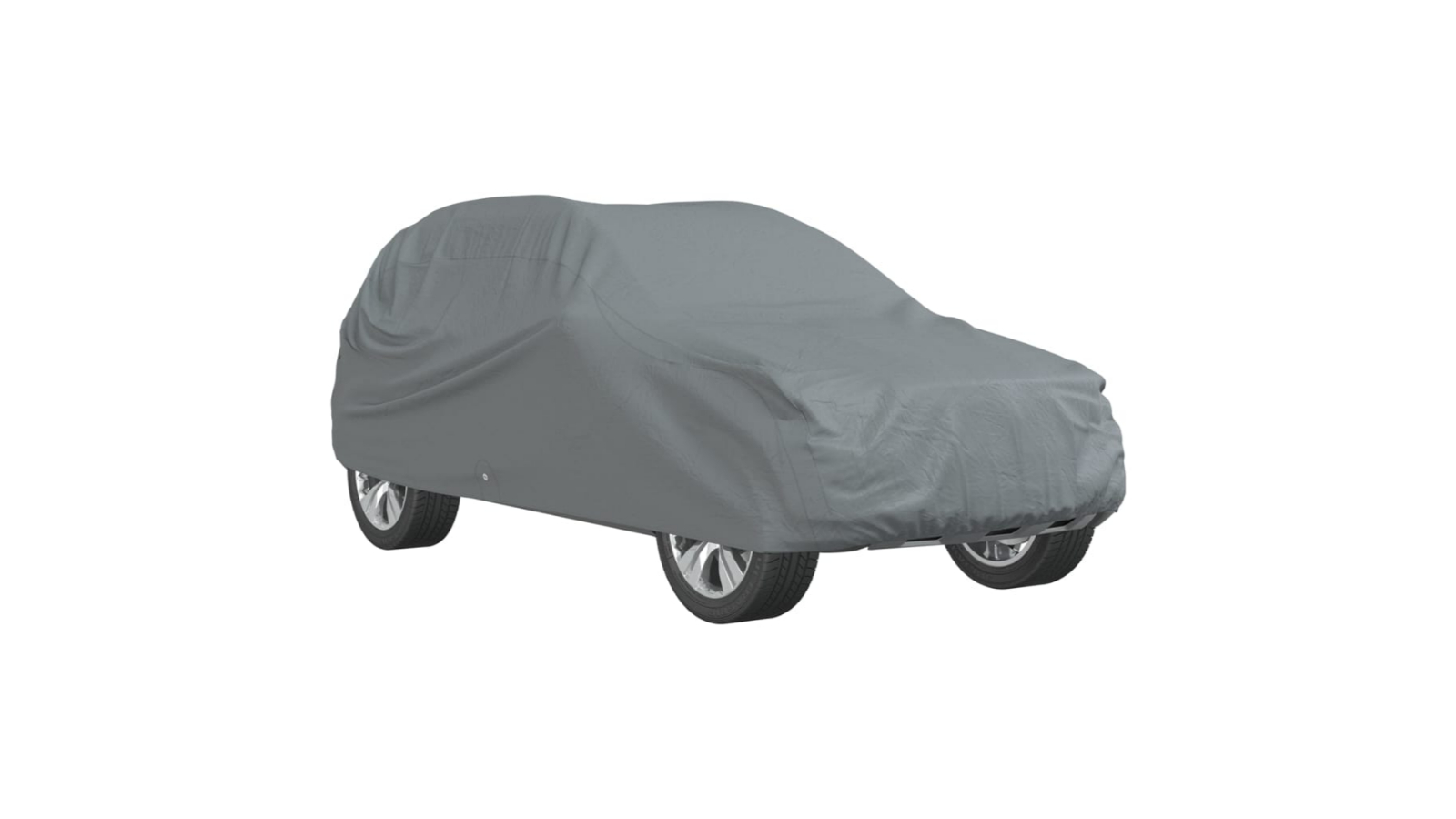 vidaXL Grey Non-Woven Fabric Full Car Cover for SUV