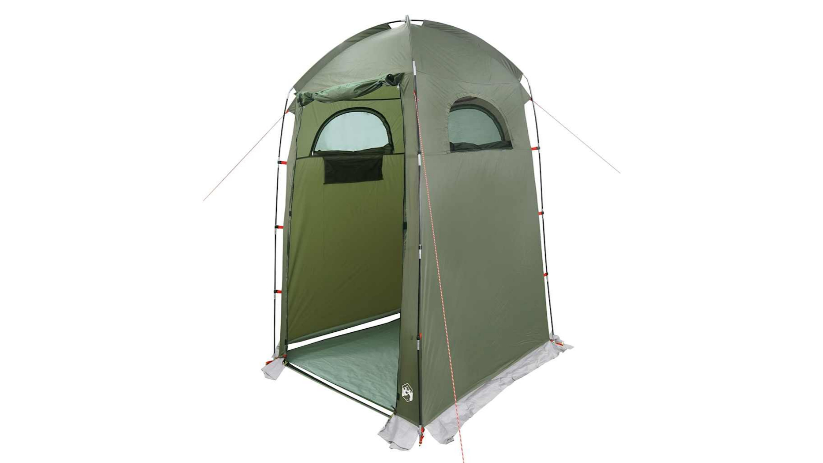 vidaXL Waterproof Shower Tent - Olive Green