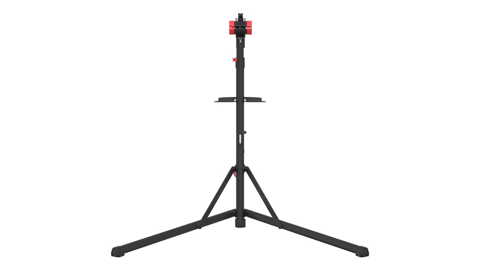 vidaXL Red Steel Foldable Adjustable Bike Repair Stand - 92-152cm