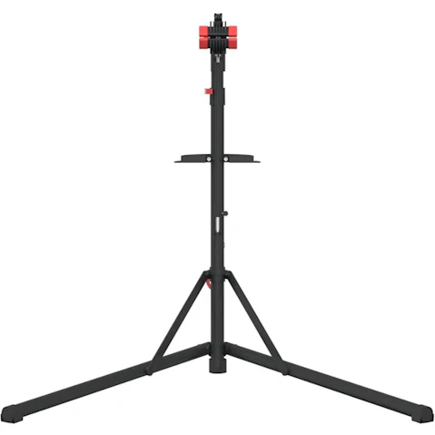 vidaXL Red Steel Foldable Adjustable Bike Repair Stand - 92-152cm