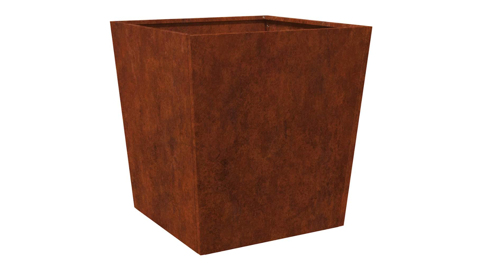 vidaXL Weathering Steel Garden Planter - 50 x 50 x 50cm