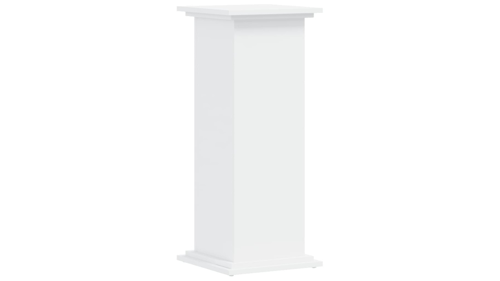 vidaXL Engineered Wood White Plant Stand - 33 x 33 x 80cm