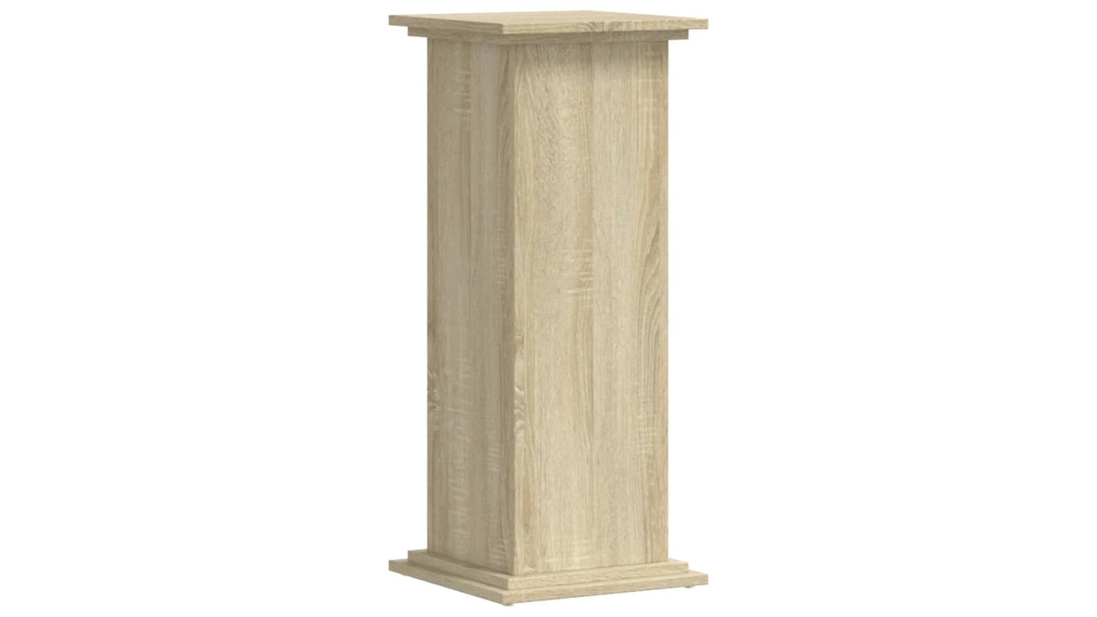 vidaXL Sonoma Oak Engineered Wood Plant Stand - 33 x 33 x 80cm