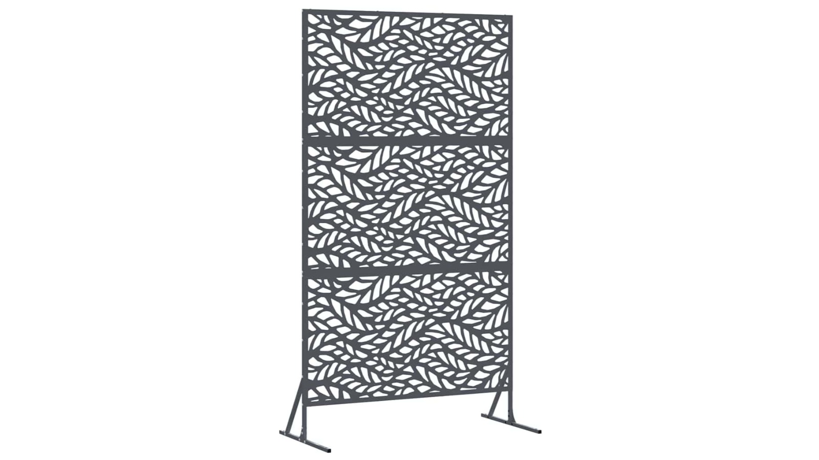 vidaXL Anthracite Steel 100 x 50 x 180cm Privacy Screen