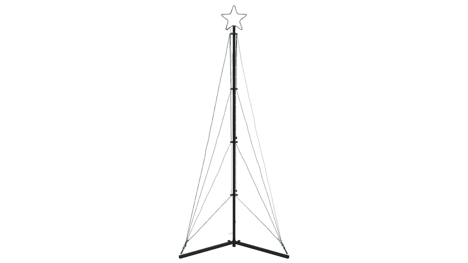 vidaXL Cold White 363 LED Christmas Tree - 182cm