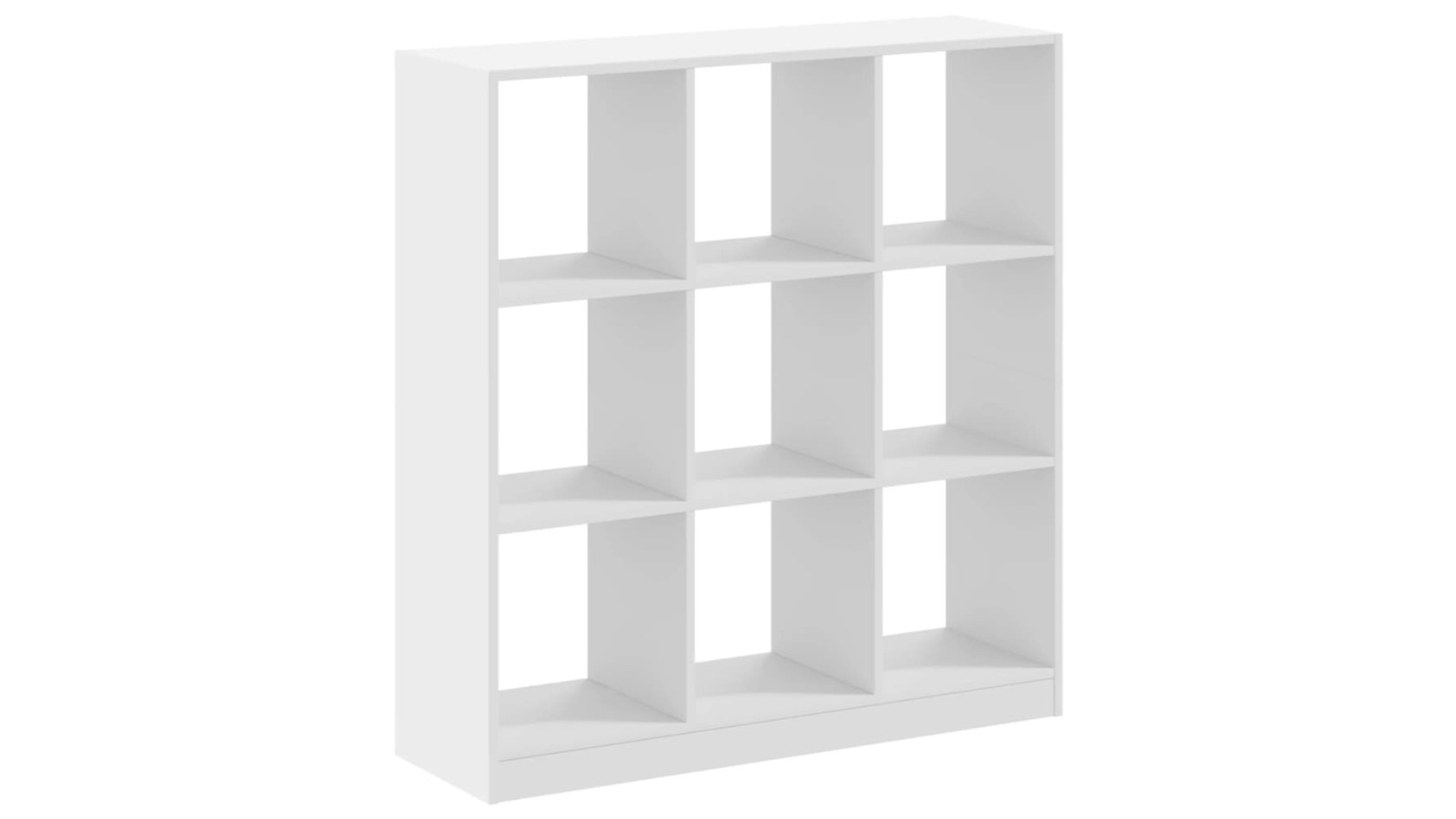 vidaXL 102 x 32 x 108cm Engineered Wood Bookcase - White