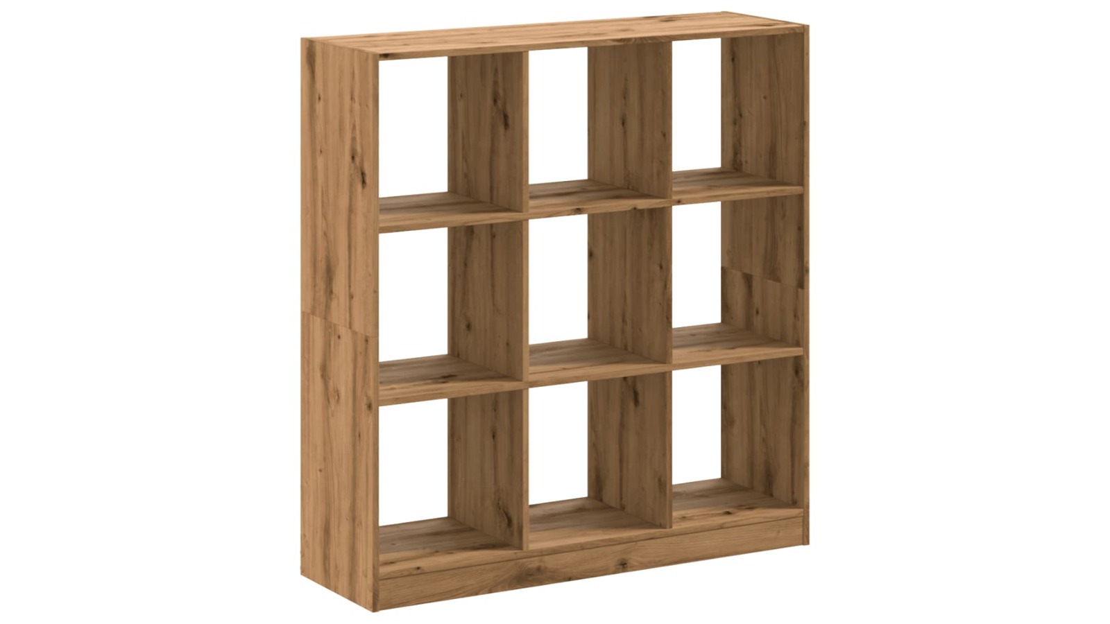 vidaXL 102 x 32 x 108cm Engineered Wood Bookcase - Artisian Oak