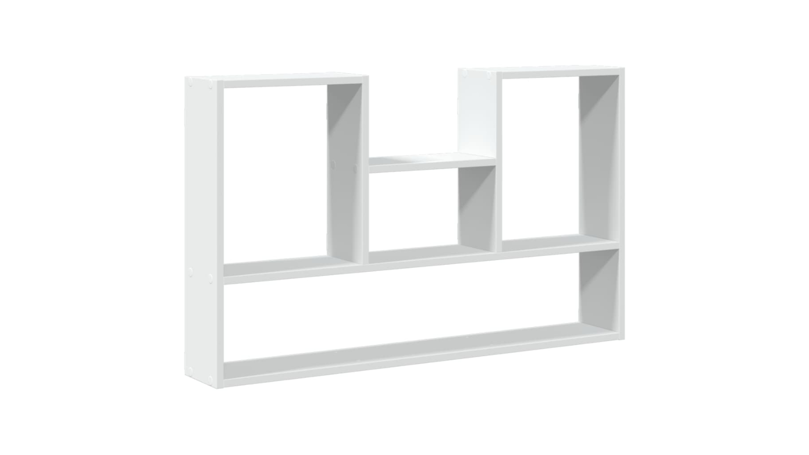vidaXL White Engineered Wood 99 x 15 x 60cm Wall Shelf