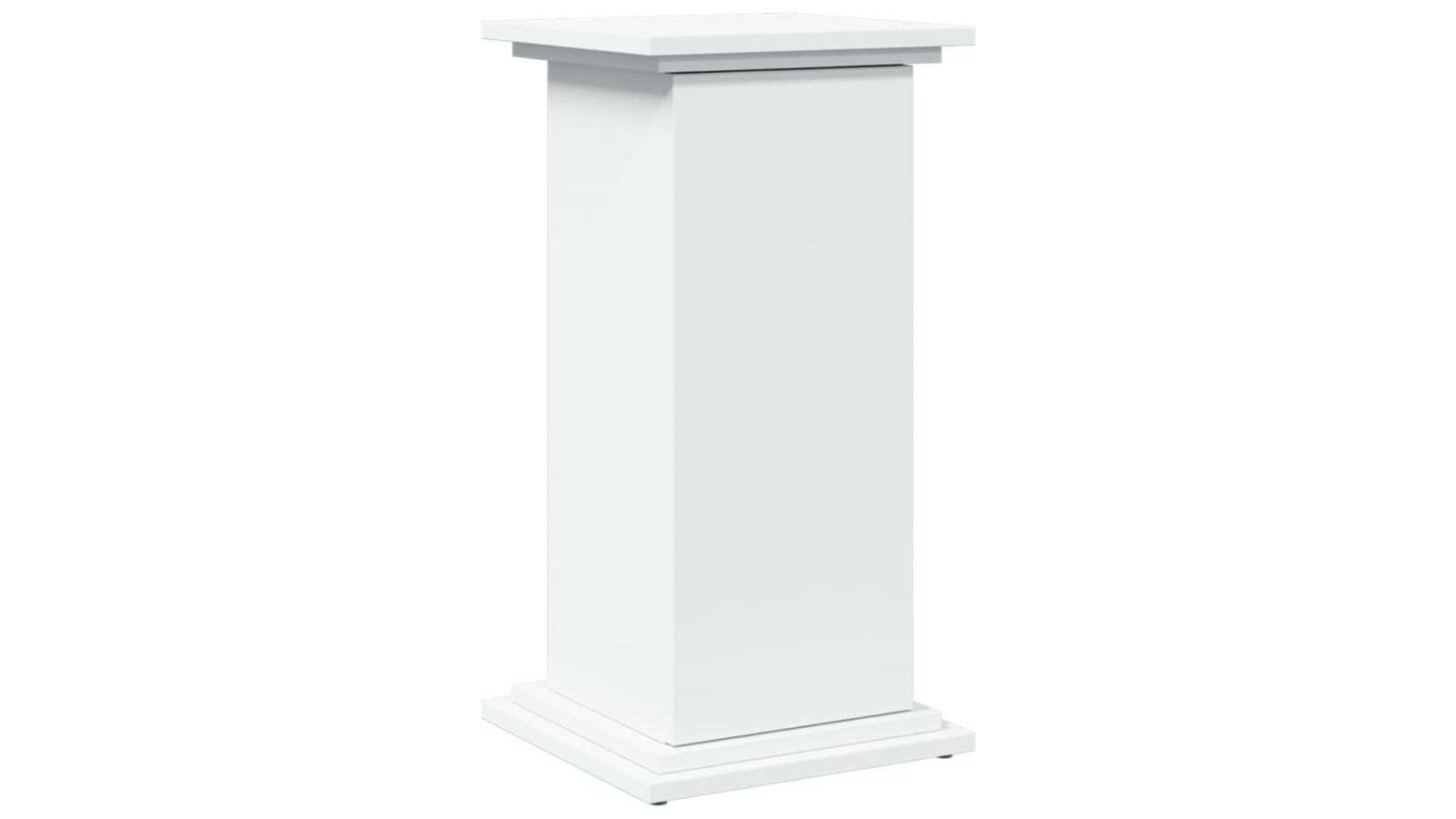 vidaXL Engineered Wood 31 x 30 x 60cm Display Stand with Storage - White