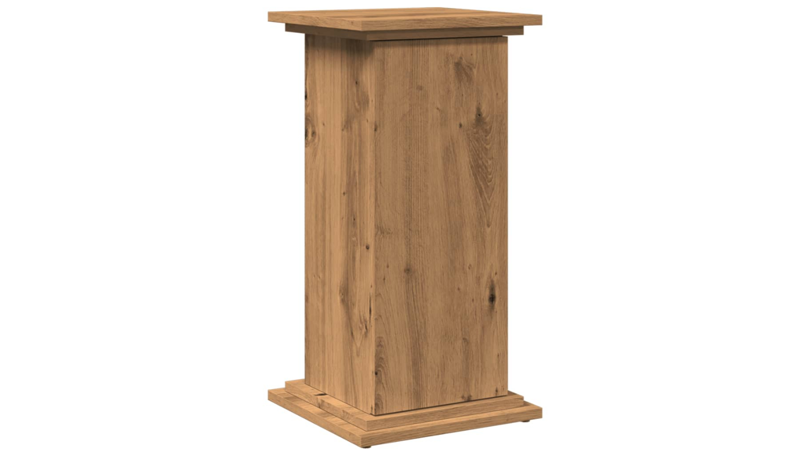 vidaXL Engineered Wood 31 x 30 x 60cm Display Stand with Storage - Artisan Oak