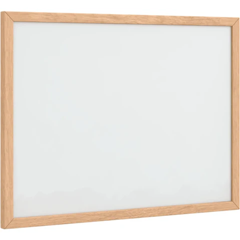 vidaXL Magnetic Whiteboard with Solid Pine Wood Frame - 60 x 30cm