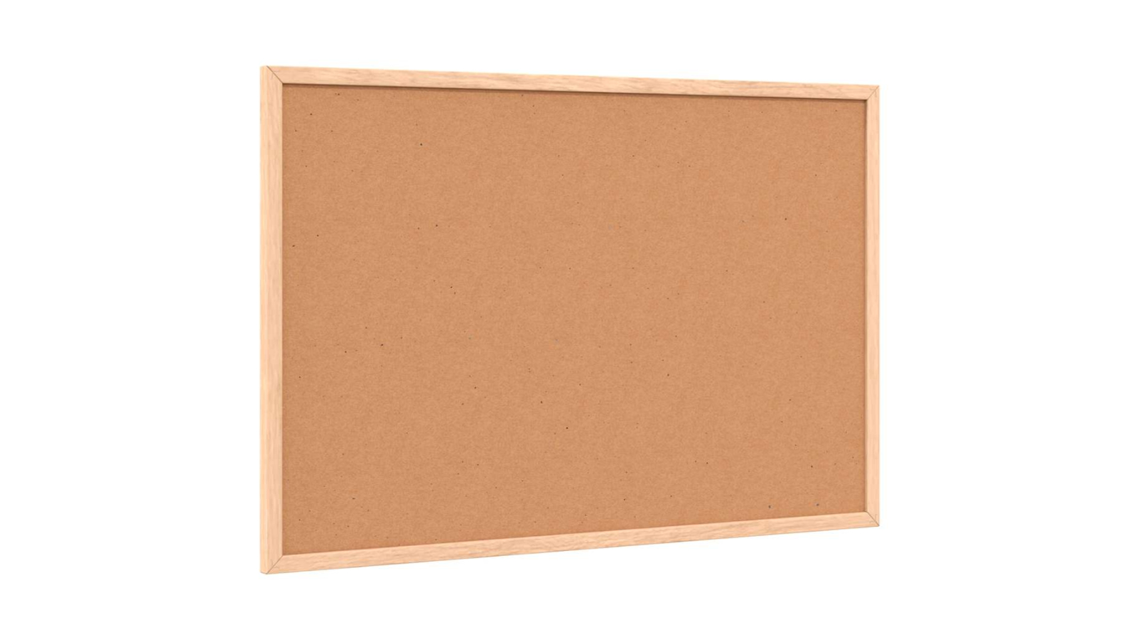 vidaXL Solid Pine Wood Frame Cork Board - 60 x 40cm