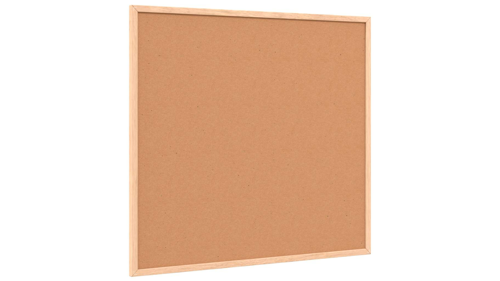 vidaXL Solid Pine Wood Frame Cork Board - 60 x 55cm