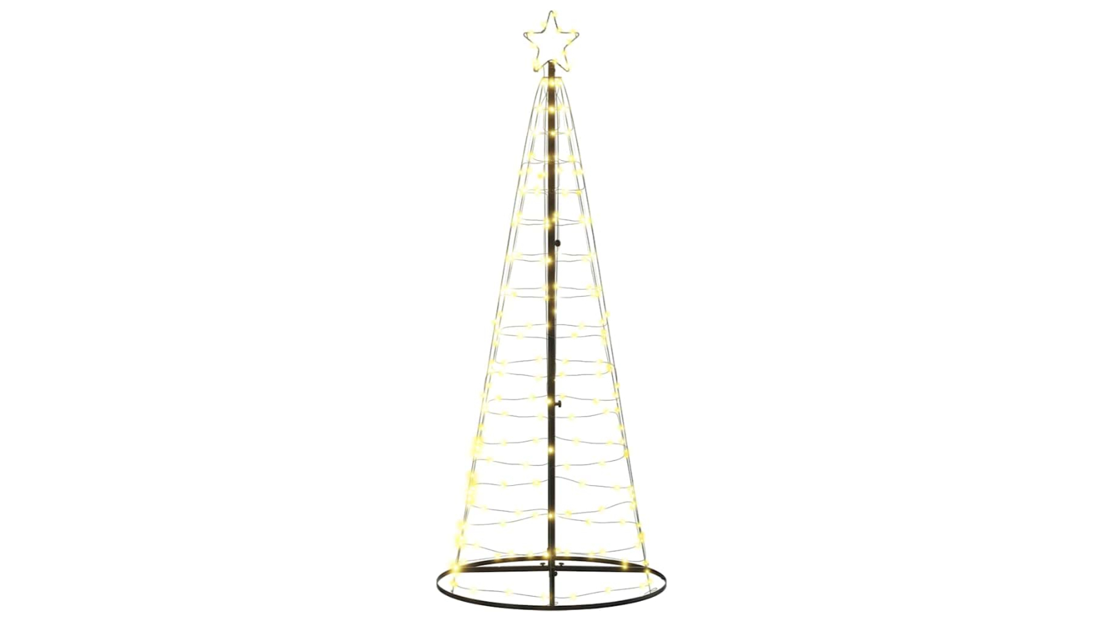 vidaXL 180cm 200 LED Christmas Tree - Warm White