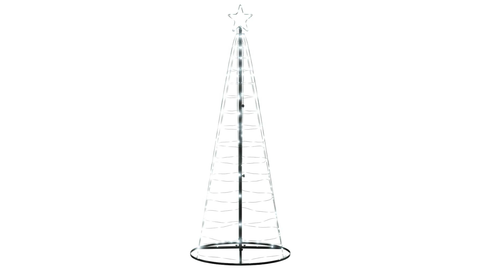 vidaXL 180cm 200 LED Christmas Tree - Cold White