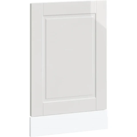vidaXL 45 x 1.5 x 57cm Porto Engineered Wood Dishwasher Panel - High Gloss White