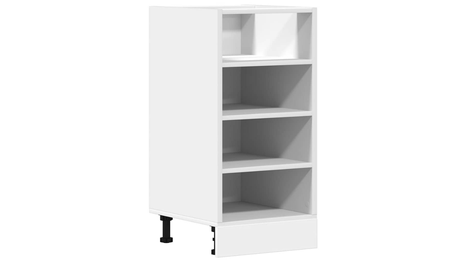 vidaXL White Riga Engineered Wood Bottom Cabinet - 40 x 44.5 x 81.5cm