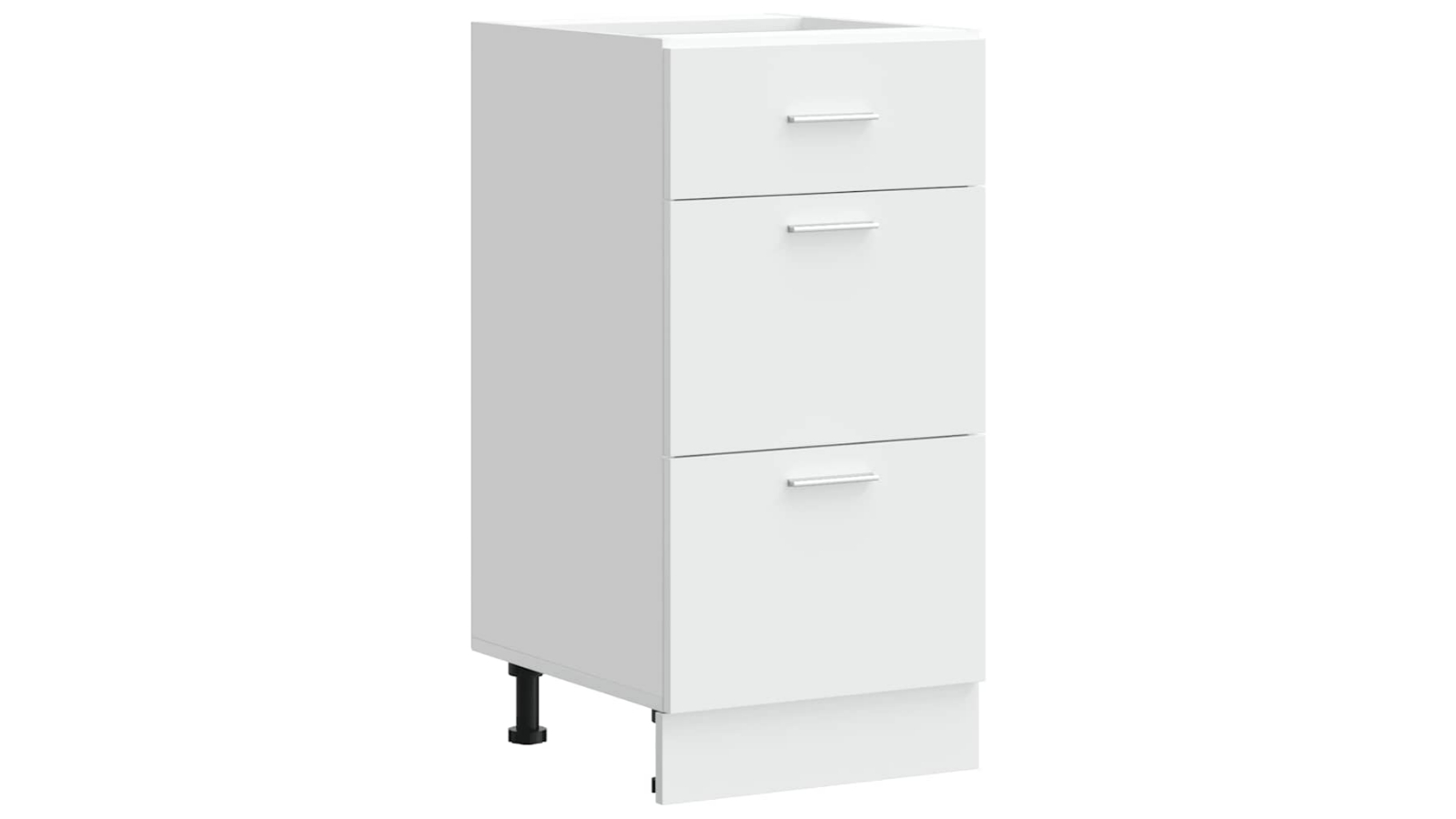 vidaXL White Lyon Engineered Wood Bottom Cabinet - 40 x 46 x 815cm