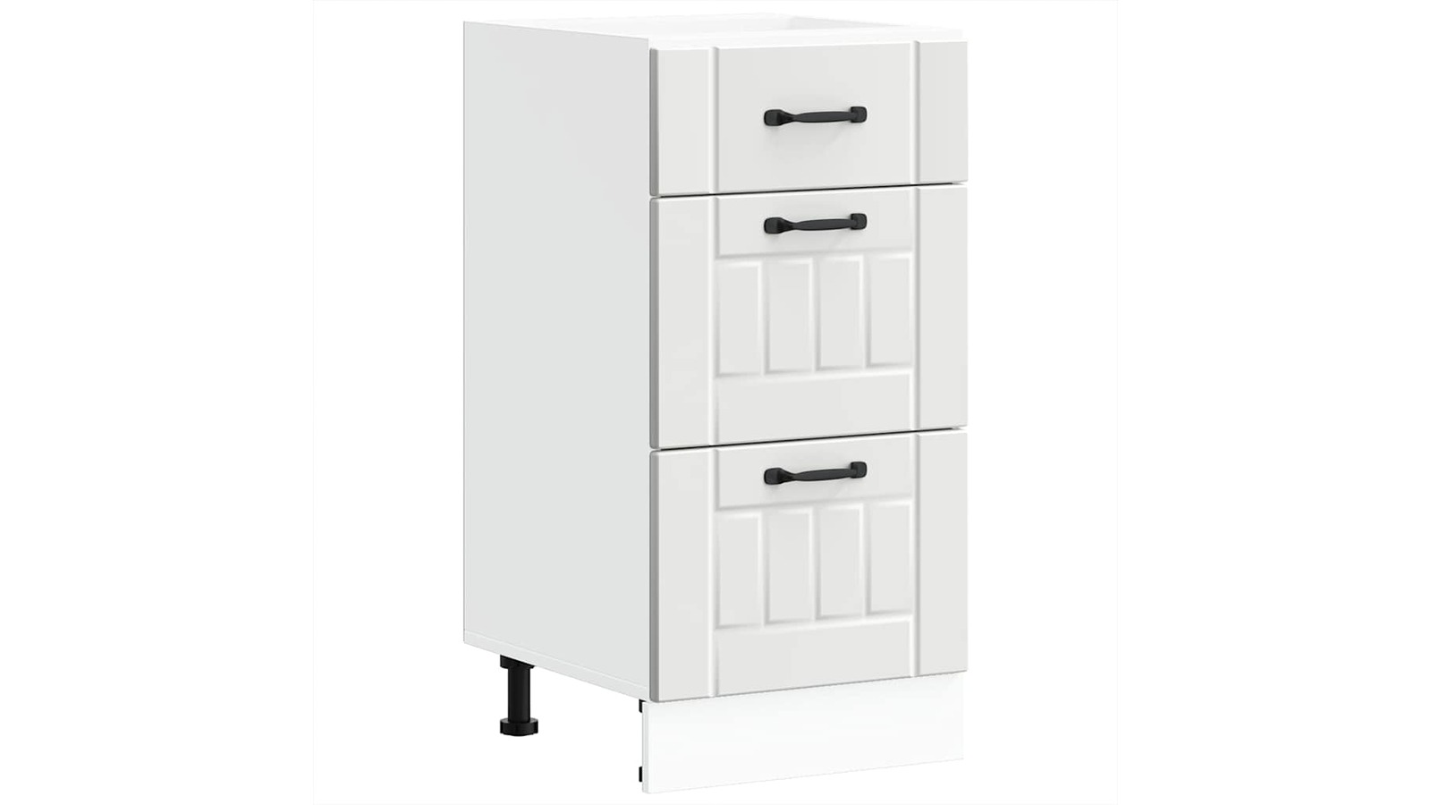 vidaXL Engineered Wood Lucca Kitchen Base Cabinet