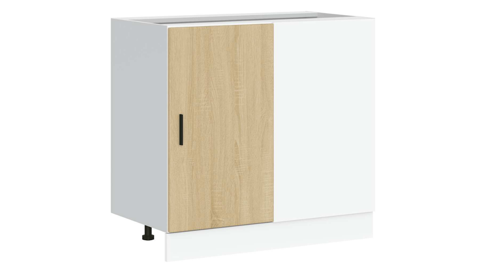 vidaXL Sonoma Oak Lyon Engineered Wood Kitchen Base Cabinet