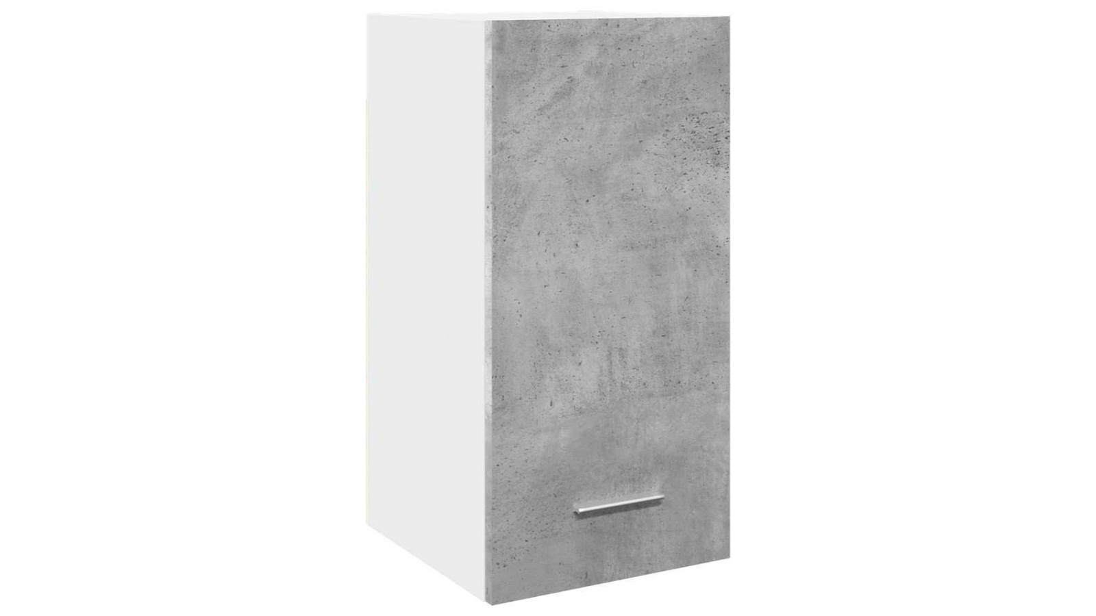 vidaXL 30 x 31 x 60cm Lyon Engineered Wood Hanging Cabinet - Concrete Grey