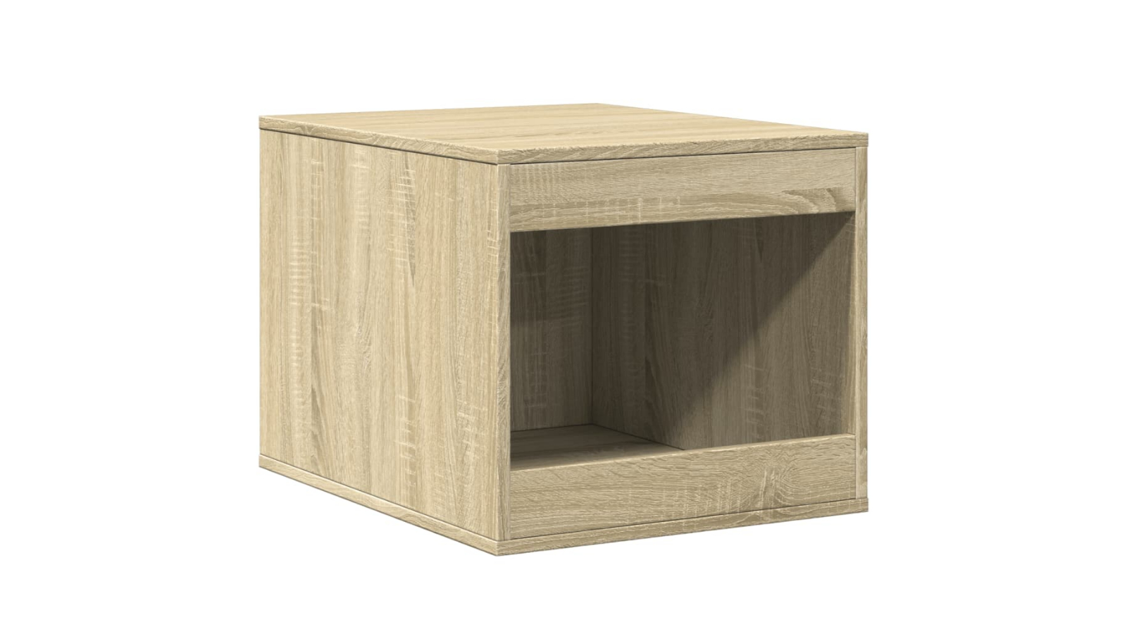 vidaXL 47 x 59 x 42cm Engineered Wood Enclosure Cat Litter Box - Sonoma Oak