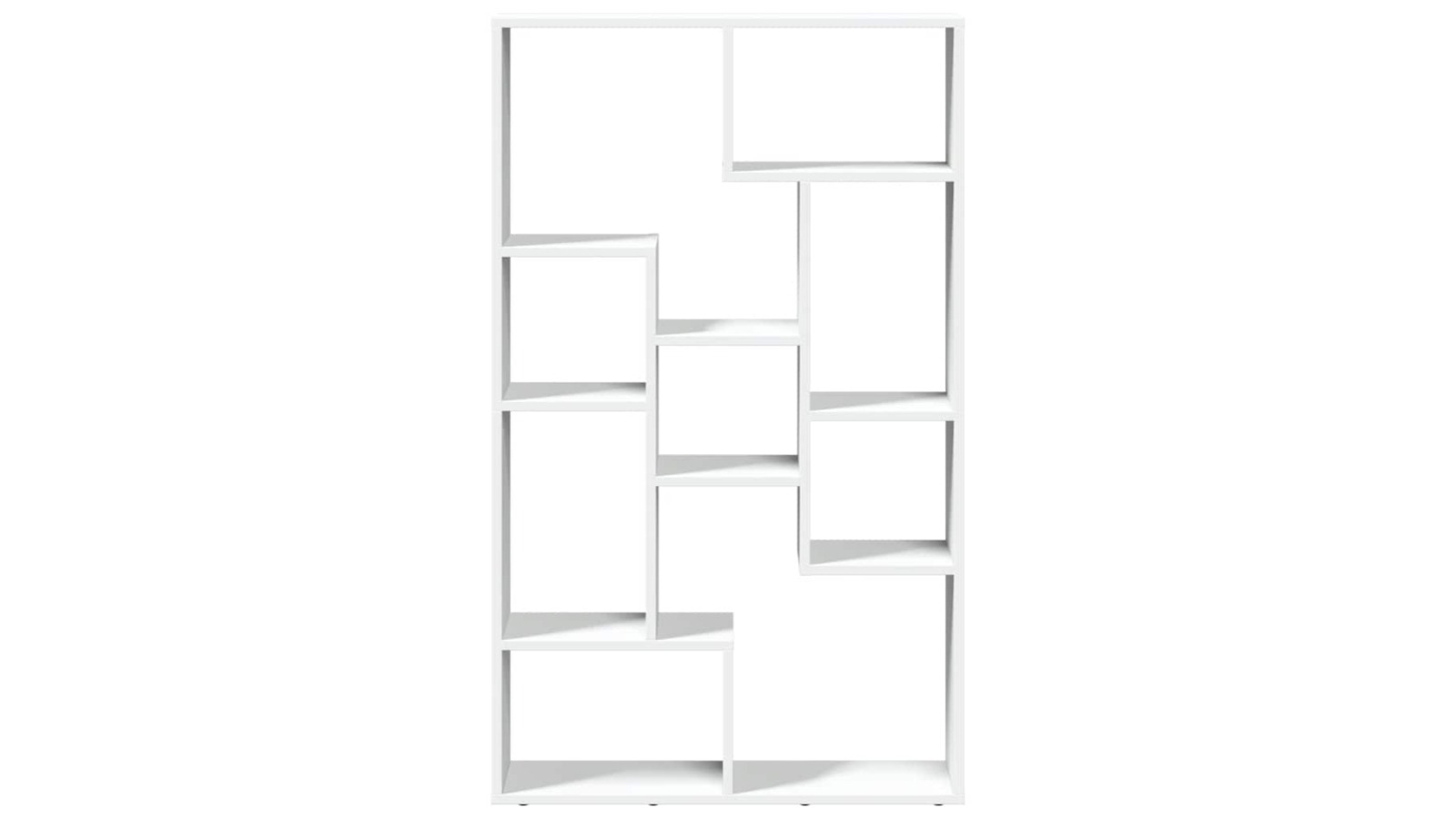 vidaXL White Engineered Wood 72 x 20 x 120.5cm Bookcase
