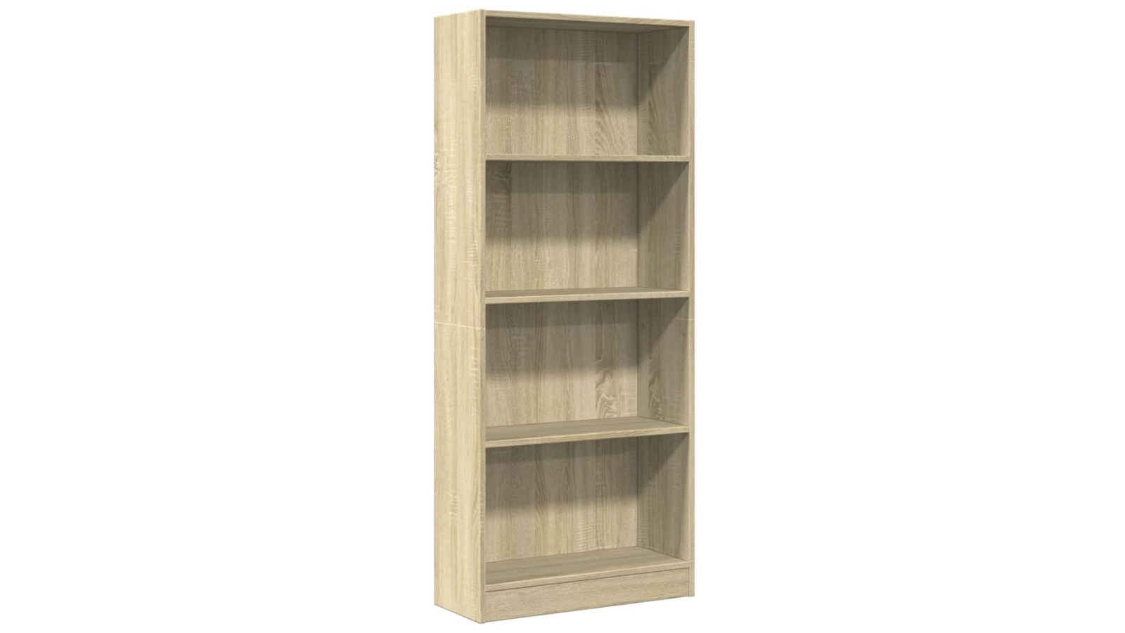 vidaXL Engineered Wood Sonoma Oak 60 x 24 x 143cm Bookcase