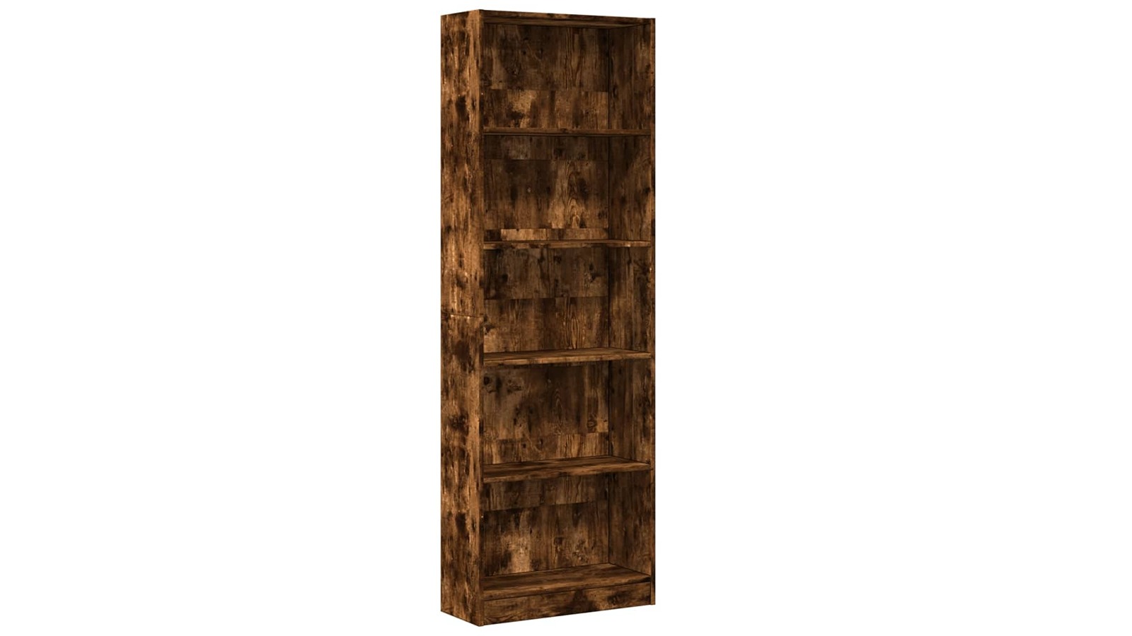 vidaXL Smoked Oak Engineered Wood 60 x 24 x 176cm Bookcase