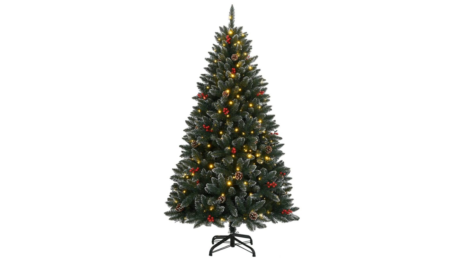 vidaXL Artificial Christmas Tree 300 LED - 180 cm