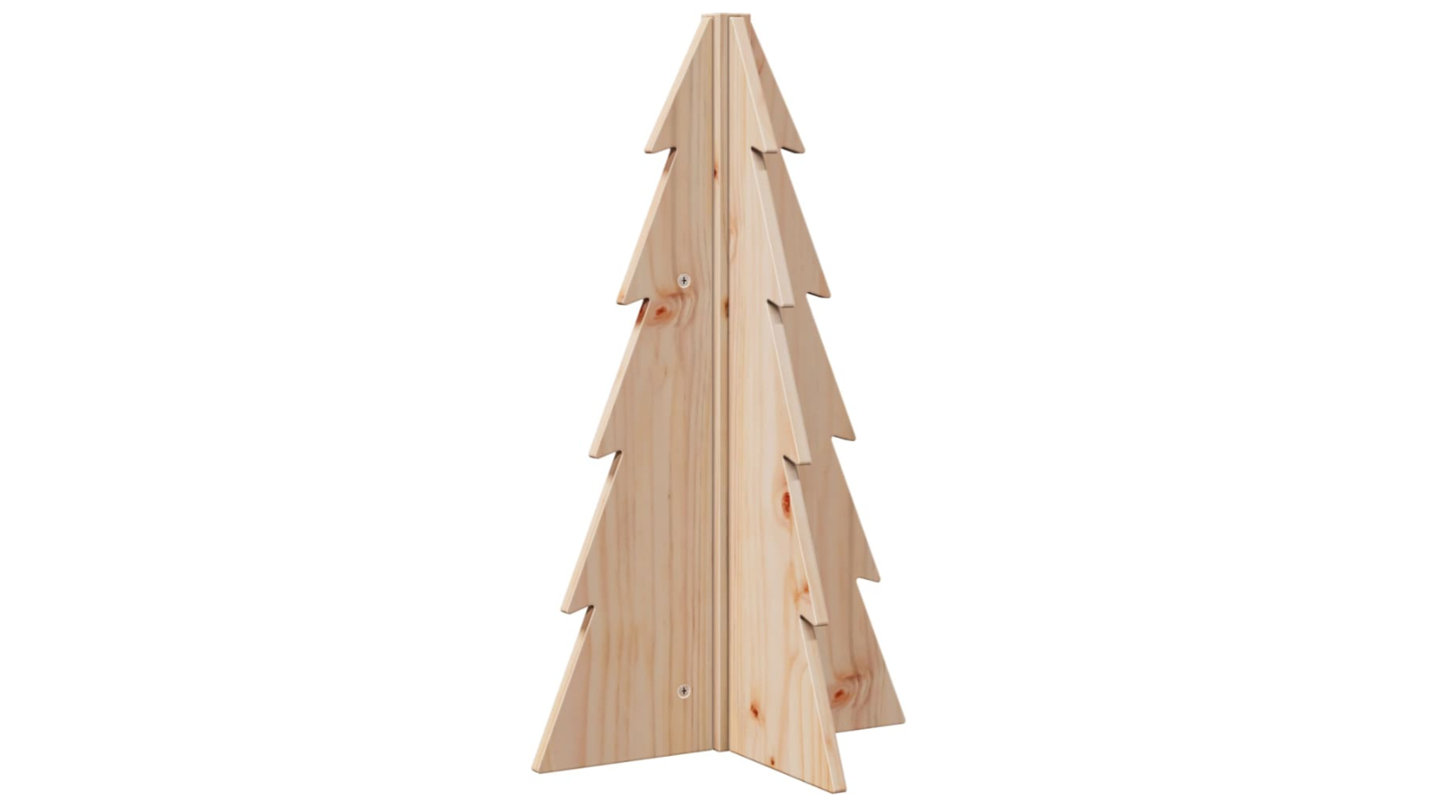 vidaXL Solid Pine Wood Christmas Tree - 69.5cm