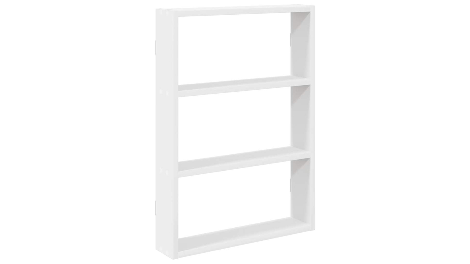 vidaXL Engineered Wood 43 x 9 x 60cm Wall Shelf - White