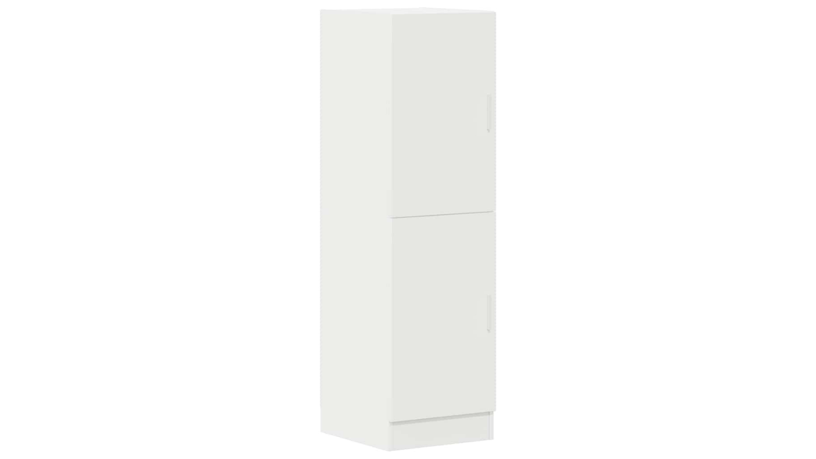 vidaXL 38 x 41.5 x 131.5cm Engineered Wood Kitchen Cabinet - White
