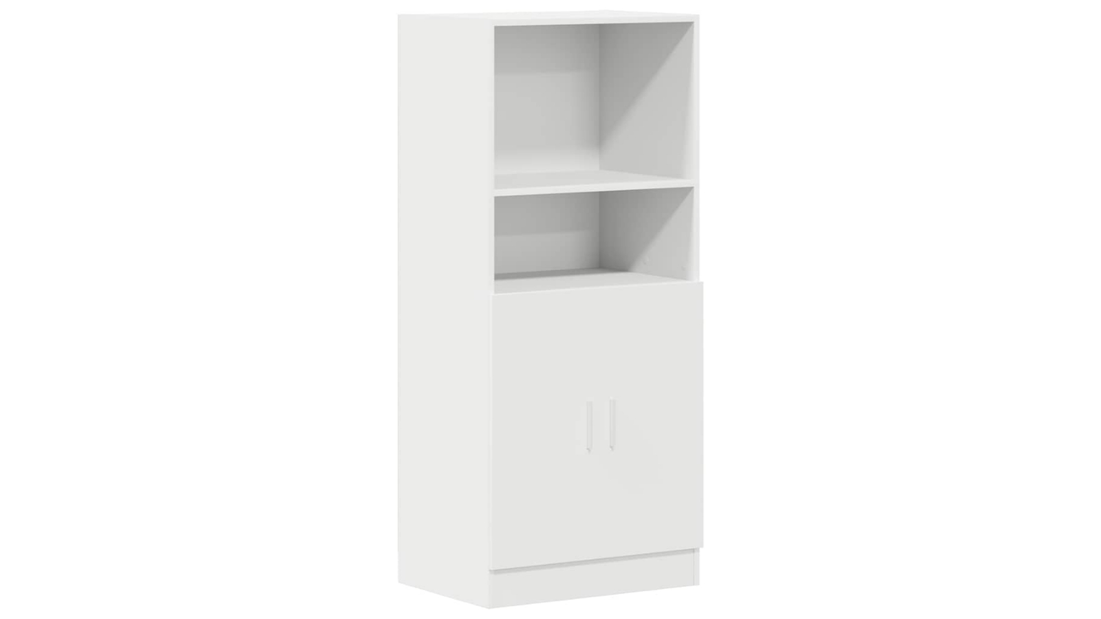 vidaXL 57 x 41.5 x 131.5cm Engineered Wood Kitchen Cabinet - White