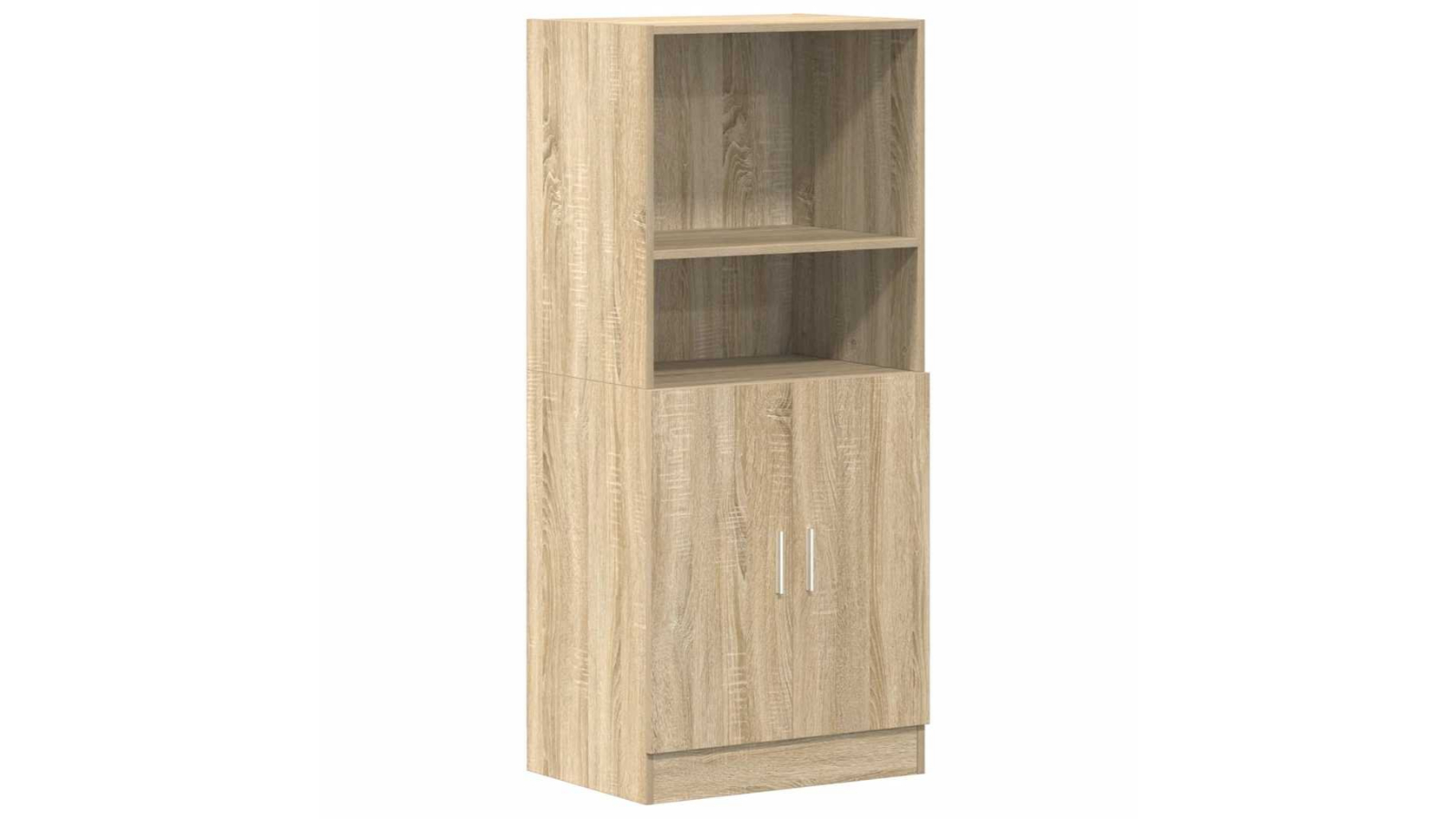 vidaXL 57 x 41.5 x 131.5cm Engineered Wood Kitchen Cabinet - Sonoma Oak