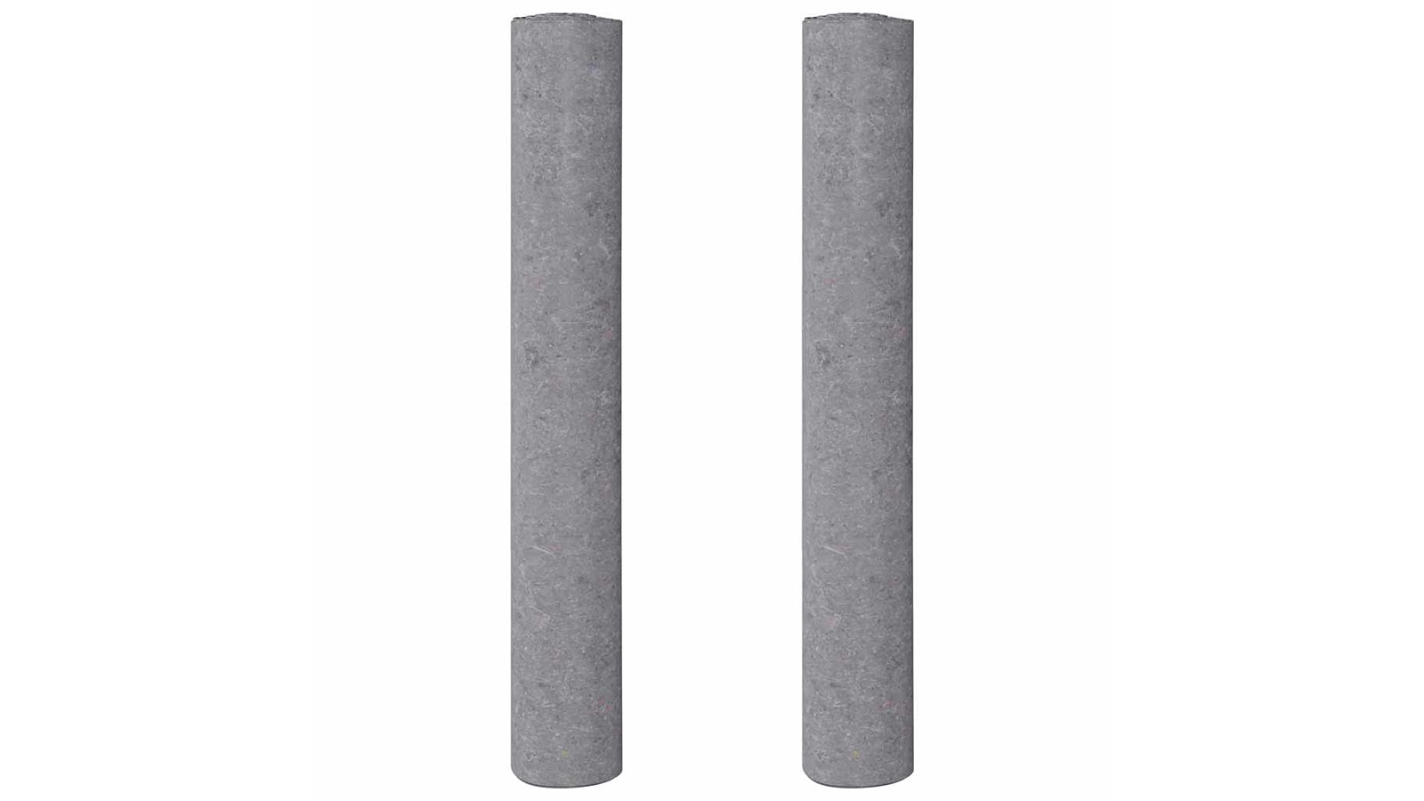 vidaXL 2 Piece Grey 180 SQM Non-Slip Painter Fleece - 10metre
