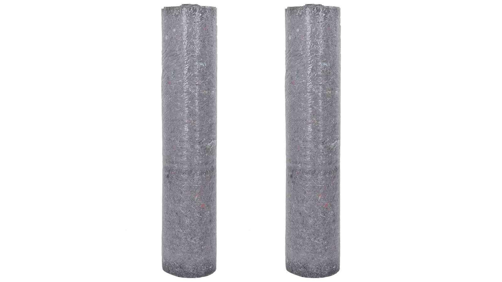 vidaXL 2 Piece Grey 220 SQM Non-Slip Painter Fleece - 25metre