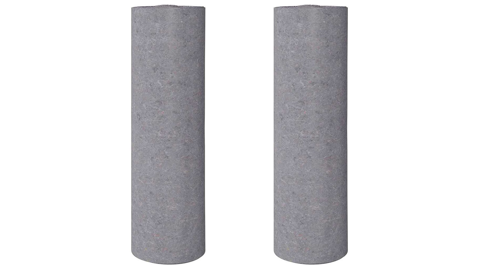 vidaXL 2 Piece Grey 220 SQM Non-Slip Painter Fleece - 50metre