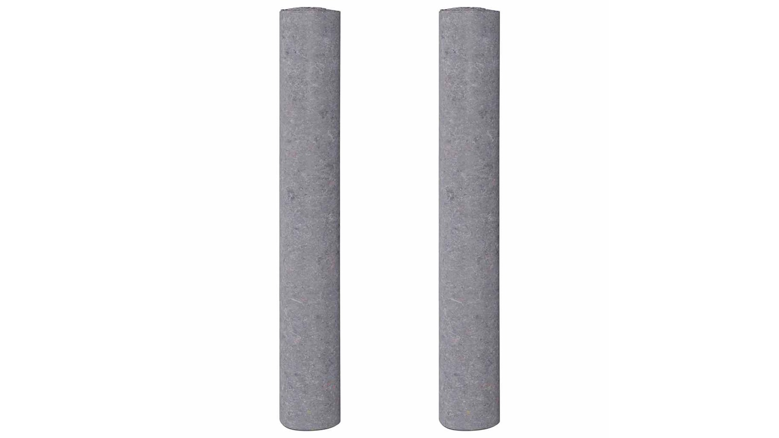 vidaXL 2 Piece Grey 280 SQM Non-Slip Painter Fleece - 10metre