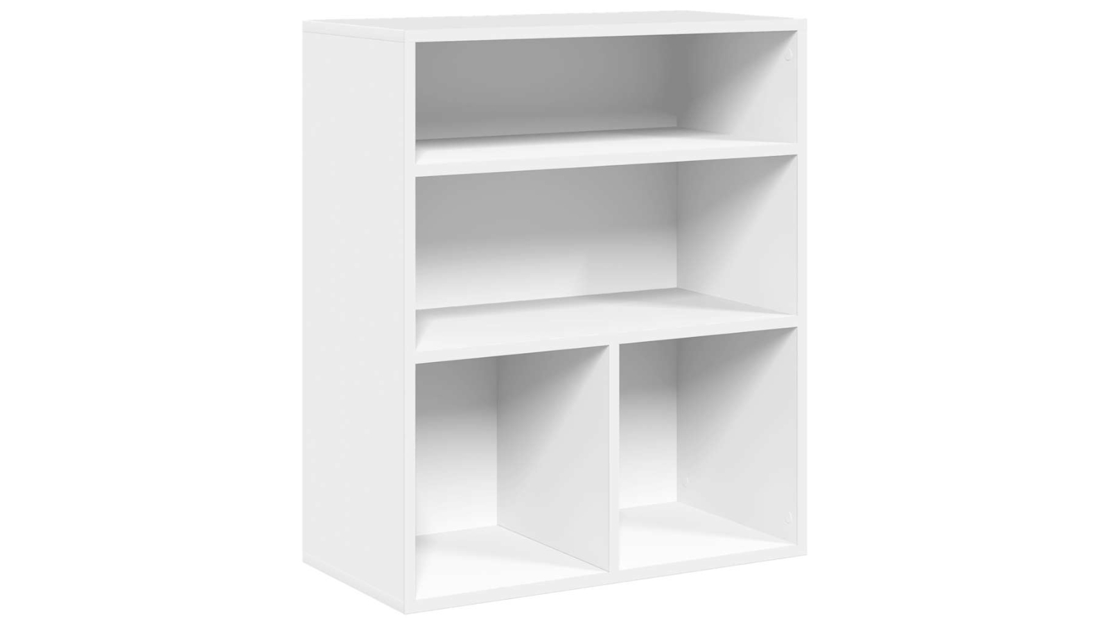 vidaXL White Engineered Wood 60 x 30 x 71.5cm Book Cabinet