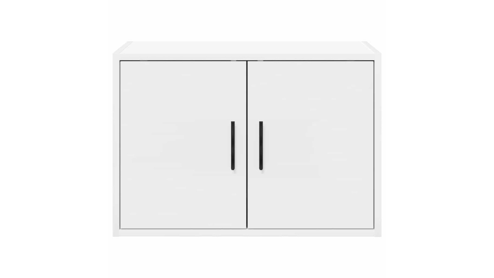 vidaXL White Engineered Wood 41 x 30 x 60cm Garage Wall Cabinet