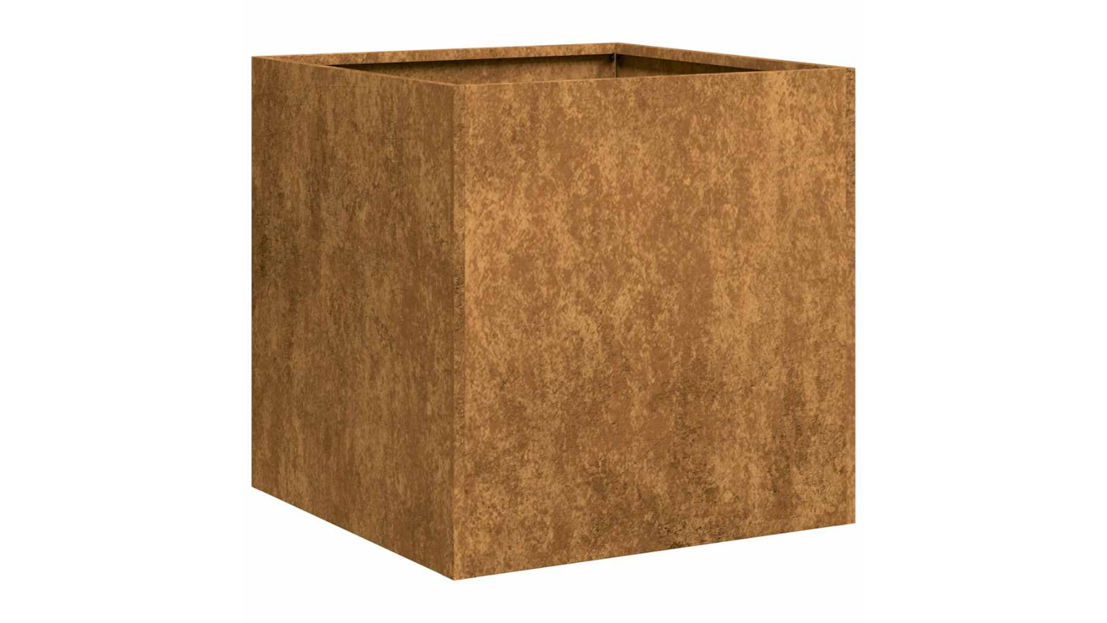 vidaXL Rusty Weathering Steel Planter - 40 x 40 x 40cm