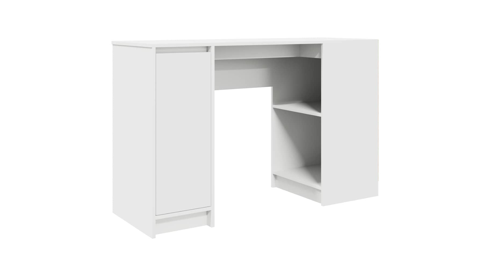 vidaXL White Engineered Wood 120 x 42 x 76cm Desk 