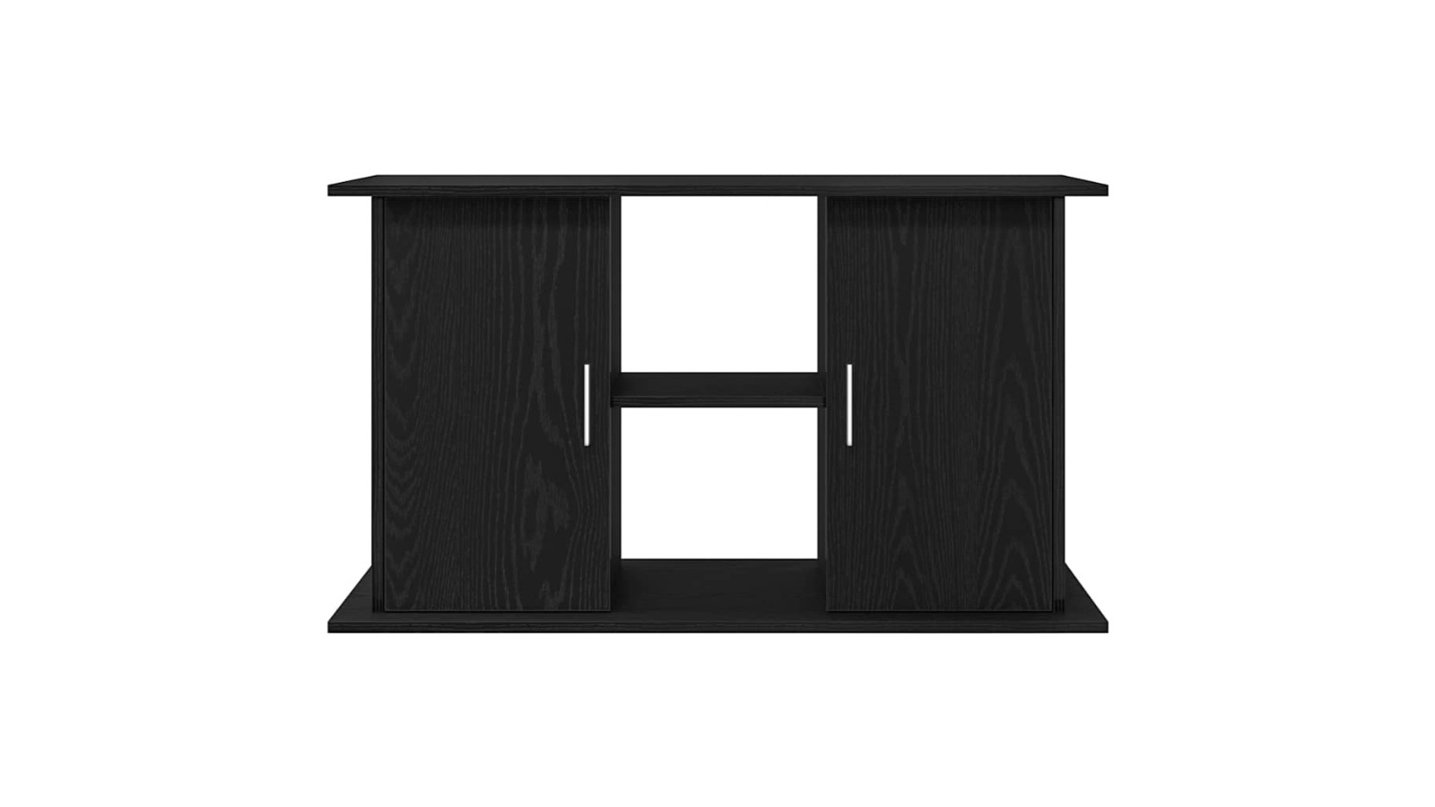 vidaXL Black Oak Engineered Wood 101 x 41 x 58cm Aquarium Support Stand