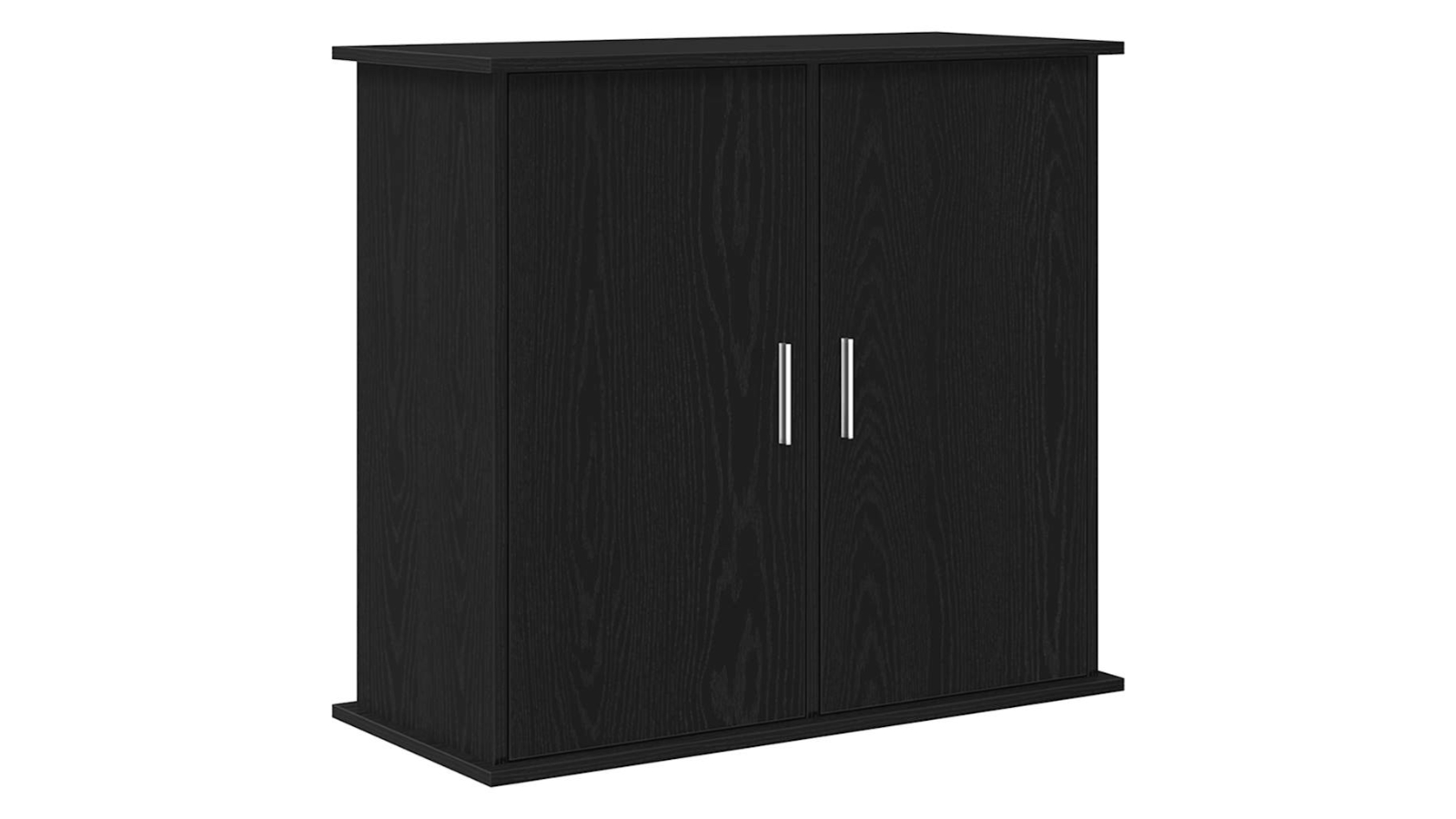 vidaXL Black Oak Engineered Wood 81 x 36 x 73cm Aquarium Stand
