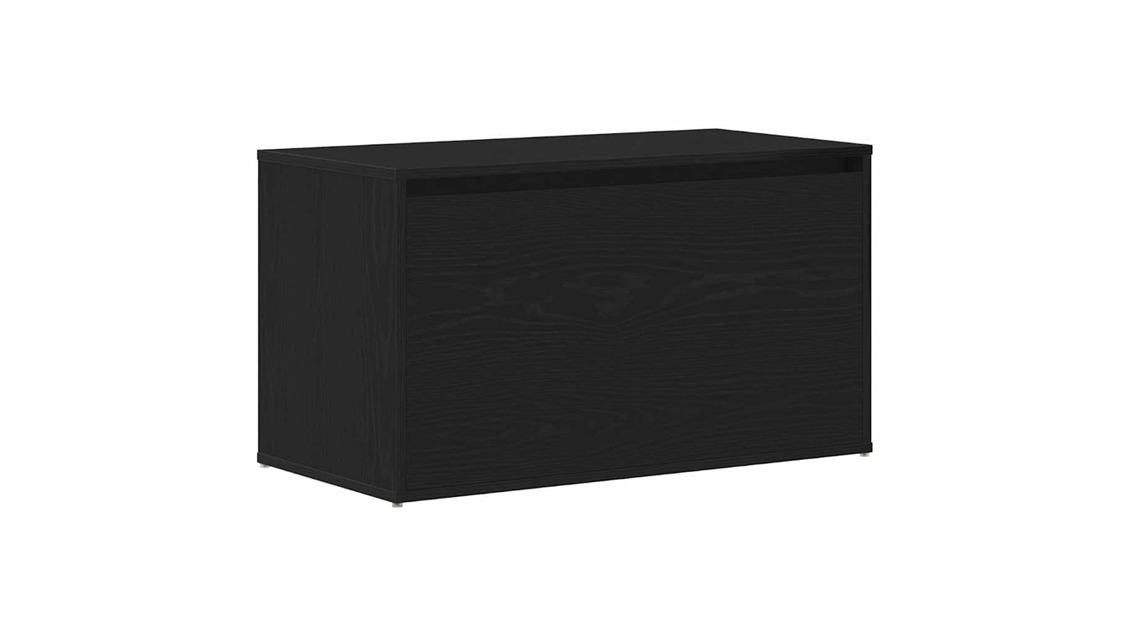 vidaXL Black Engineered Wood 80 x 40 x 45cm Bench with Drawer